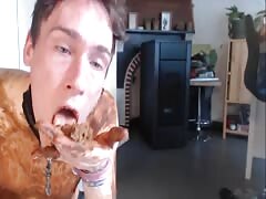 Scat twink shit eater