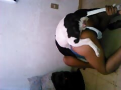 Hot amateur dog sex with kinky slut